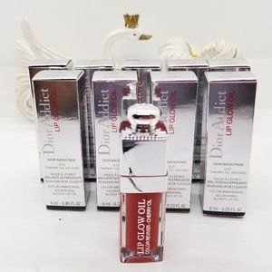 DIOR ADDICT Lip Glow Oil AUTHENTIC Full Size 6mL Rosewood 012